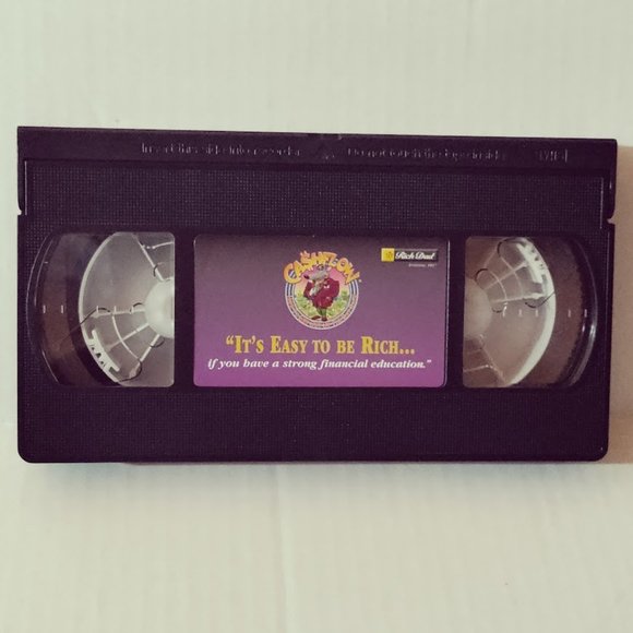 Rich Dad CashFlow The Secrets of The Rich VHS Tape - Picture 4 of 4